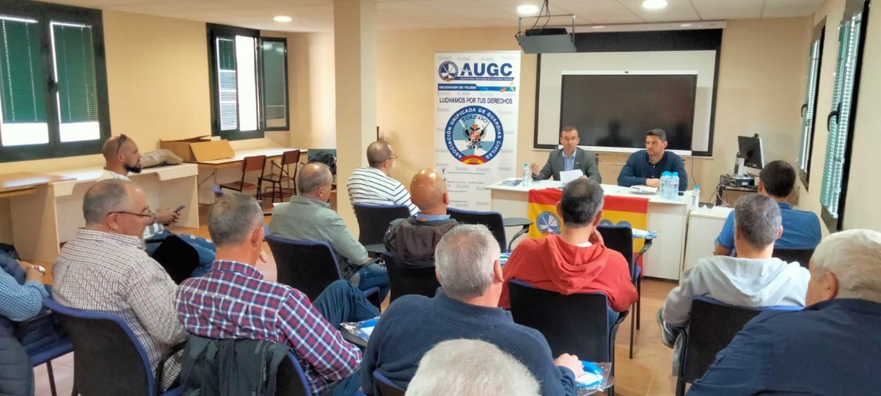 La Delegación de AUGC de Toledo celebra su Asamblea General Ordinaria con sus afiliados en la Compañía de Talavera de la Reina