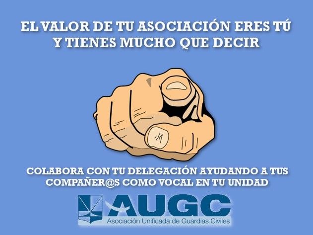 AUGC aumenta su presencia a través de la figura del Vocal de Unidad