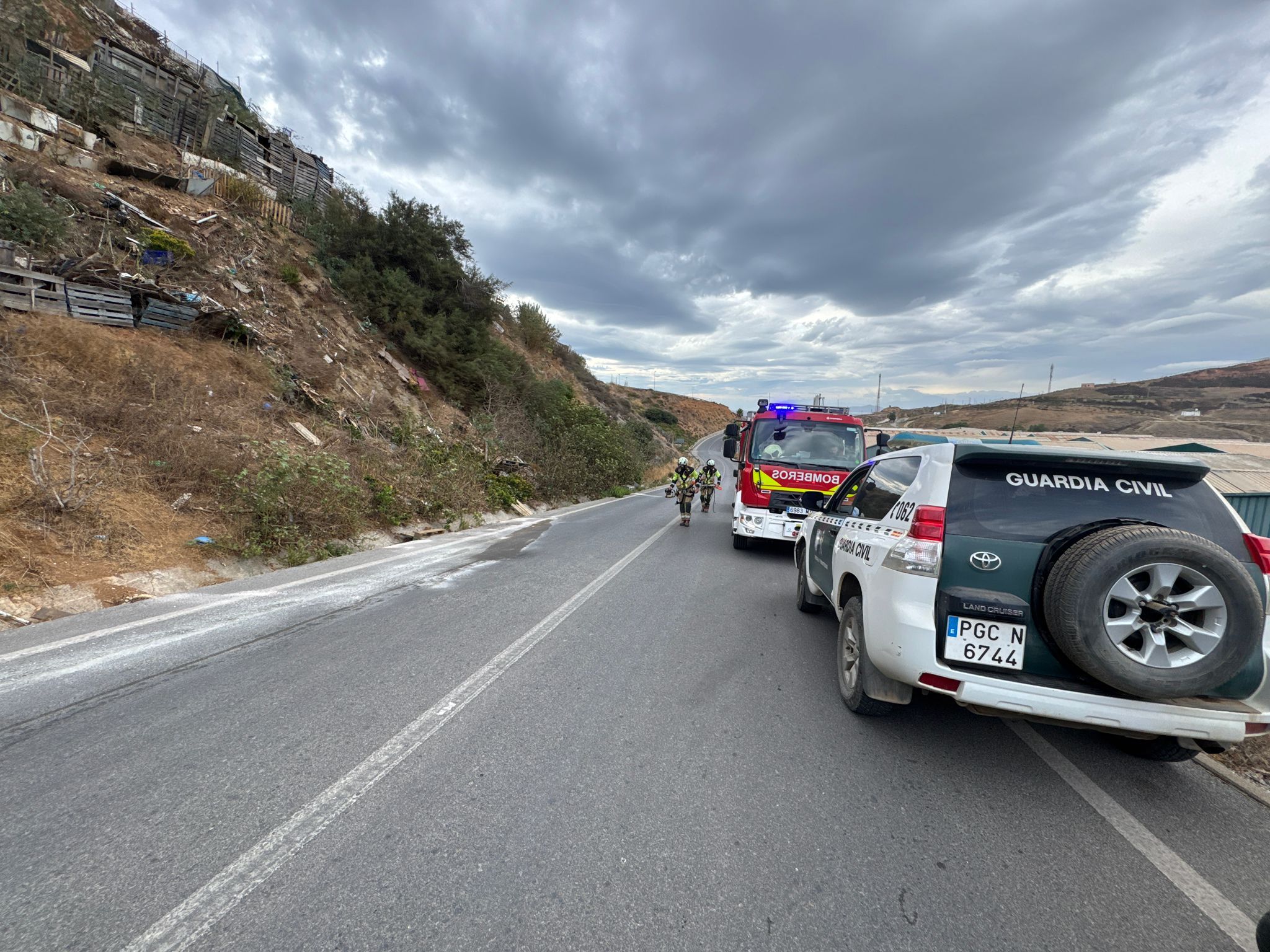 La AUGC de Ceuta felicita al Equipo PEGASO de la Guardia Civil por el derribo de un dron cargado de drogas procedente de Marruecos