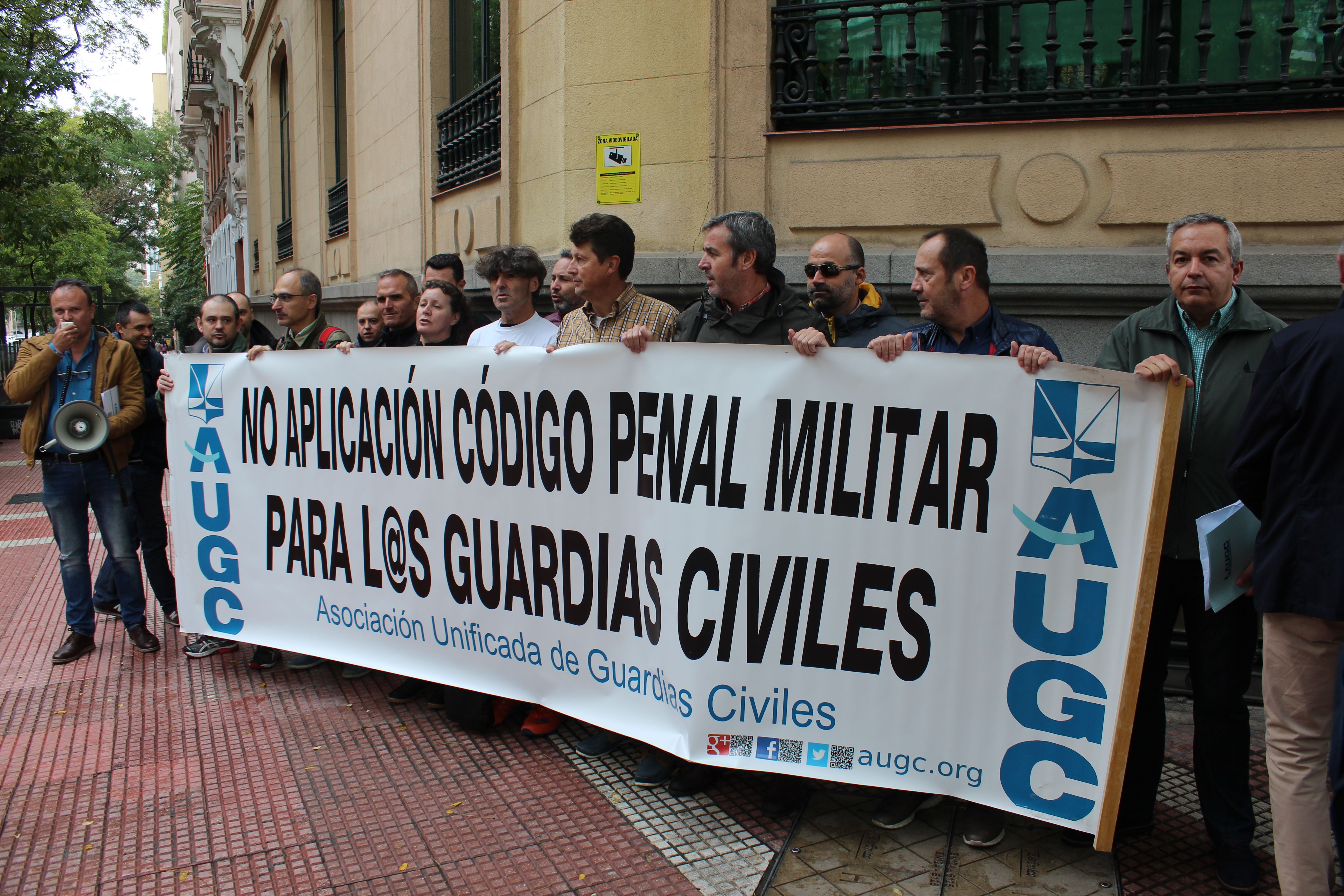 AUGC insiste en la necesidad de que los guardias civiles puedan contar con derechos como cualquier otro cuerpo policial