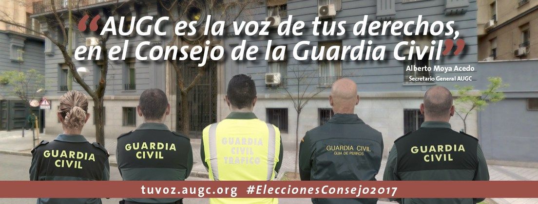 AUGC abre en su web un espacio dedicado a las elecciones al Consejo de la Guardia Civil