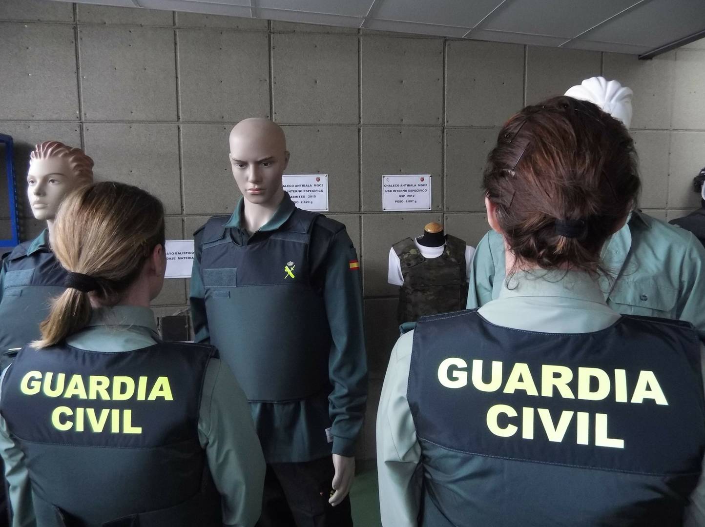 AUGC Huelva denuncia que los guardias civiles en prácticas carecen de chalecos antibalas individuales