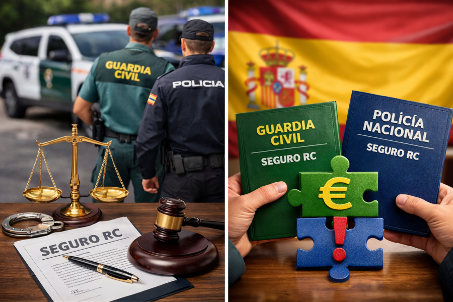 AUGC exige una cobertura integral y advierte del riesgo de desigualdad en el nuevo seguro de responsabilidad civil para las FCSE