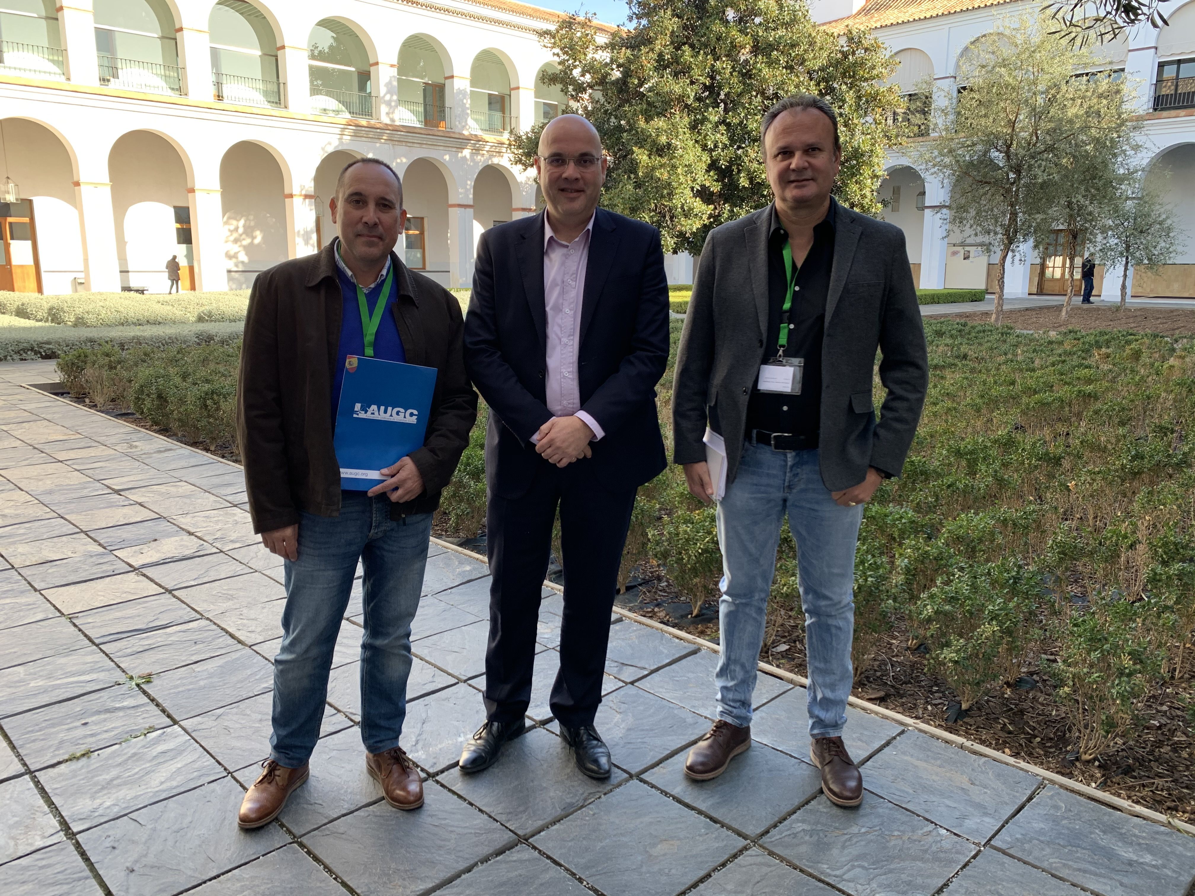 AUGC se reúne con la Junta para abordar las condiciones económicas de los agentes en reserva destinados a la vigilancia de las sedes judiciales