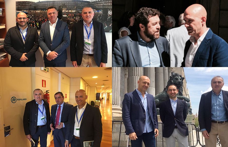 AUGC se reúne con los principales grupos parlamentarios para reiterarles sus reivindicaciones y tomar el pulso a sus posturas