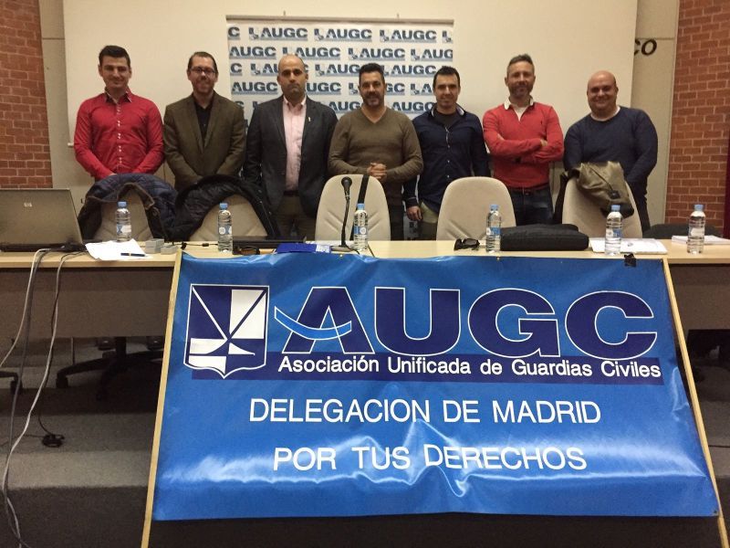 La Junta Directiva Provincial de AUGC-Madrid reedita su mandato en un año clave para los guardias civiles