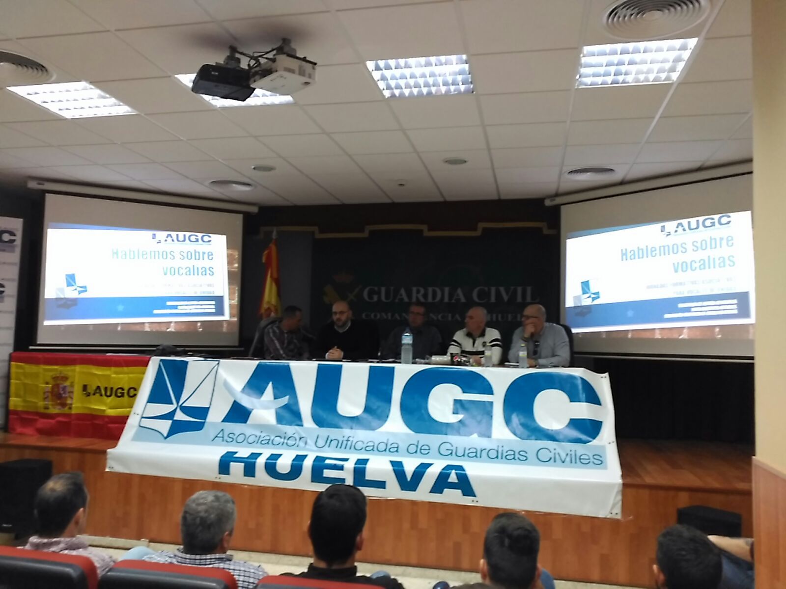AUGC Huelva muestra su apoyo al Ayuntamiento de Cortegana en contra de la posible decisión de la benemérita de trasladar la capitanía a Aracena