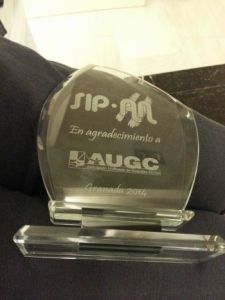 AUGC GRANADA RECIBE UN PREMIO DEL SINDICATO INDEPENDIENTE DE POLICÍAS DE ANDALUCÍA SIP-AN