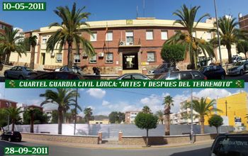 TRASLADO Y REUBICACION DE TODOS LOS GUARDIAS CIVILES EN EL CEN-TRO DE SEGURIDAD DE LORCA.-