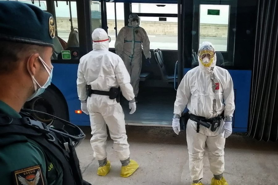 AUGC denuncia la falta crítica de material de protección NRBQ individual en las unidades USECIC de toda España