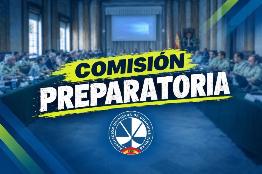AUGC informa de lo tratado en la Comisión Preparatoria del Consejo del tercer trimestre: formación sanitaria en el Servicio Marítimo, transparencia en las nóminas, teletrabajo, vacantes de reserva, jornada laboral y gratificación de Ceuta