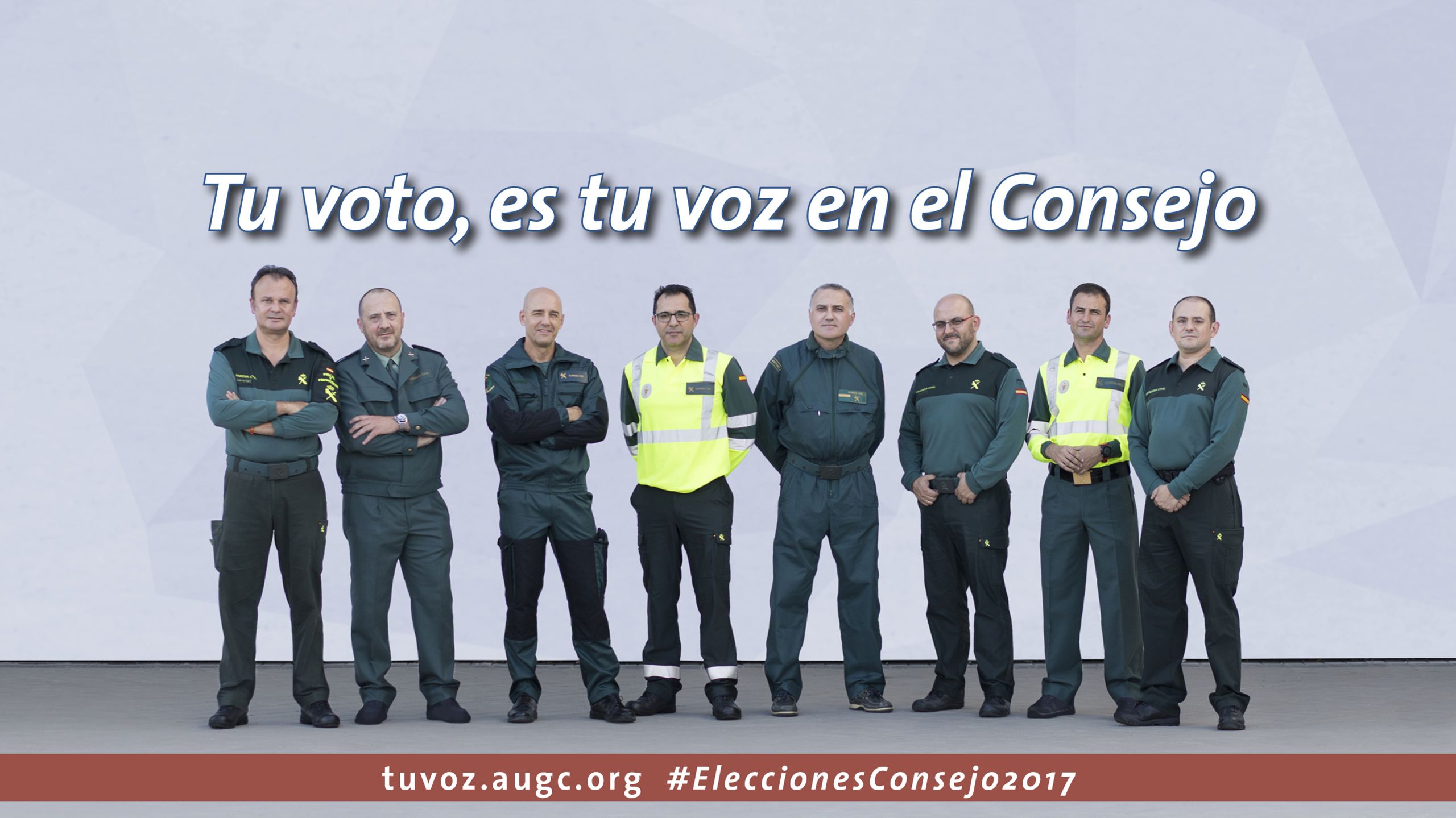 Comienza la campaña para las elecciones al Consejo: AUGC pide tu voto, que será tu voz en la defensa de tus derechos