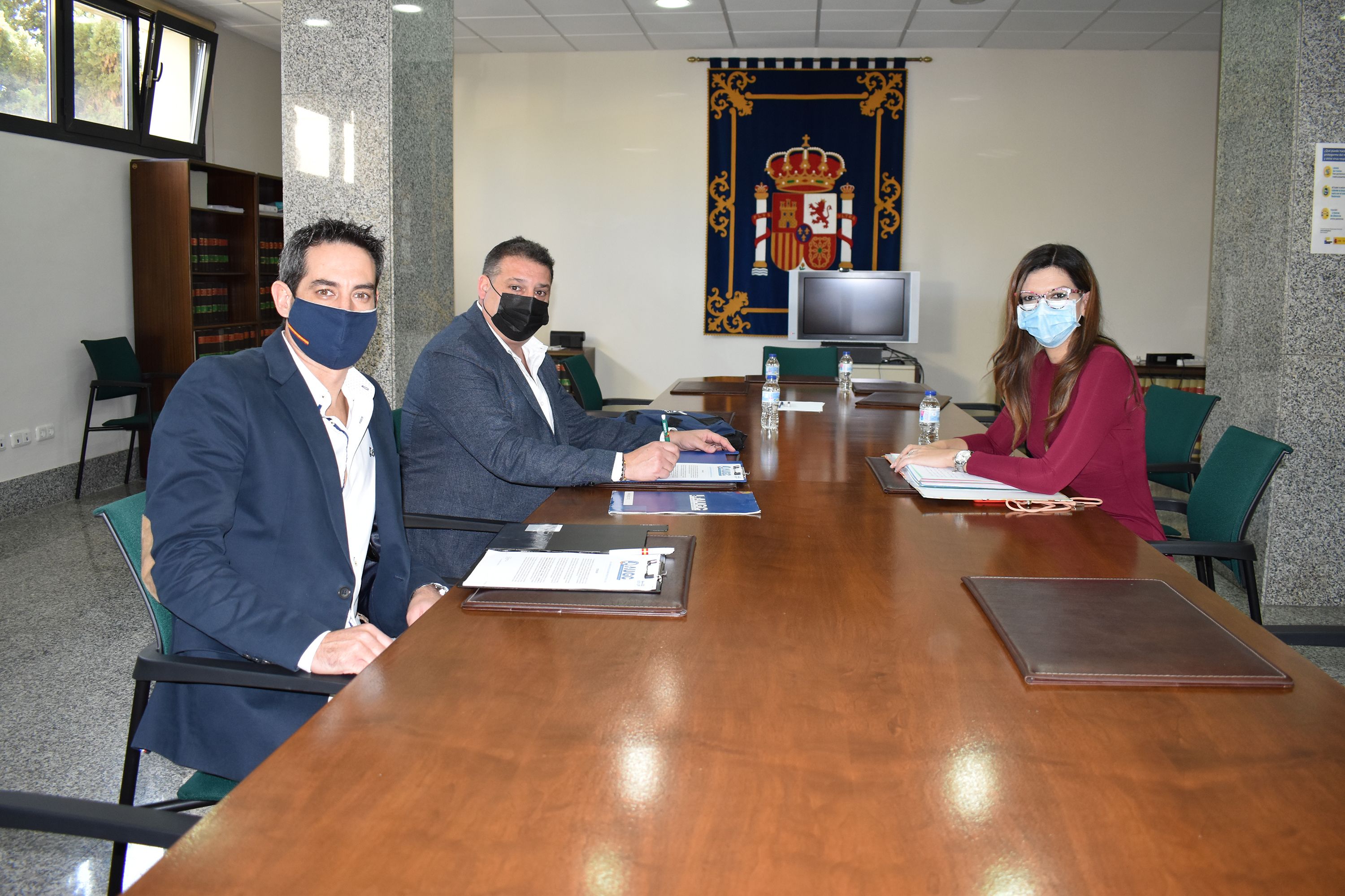 AUGC Melilla se reúne con representantes del Partido Popular y la Delegación de Gobierno de la ciudad autónoma