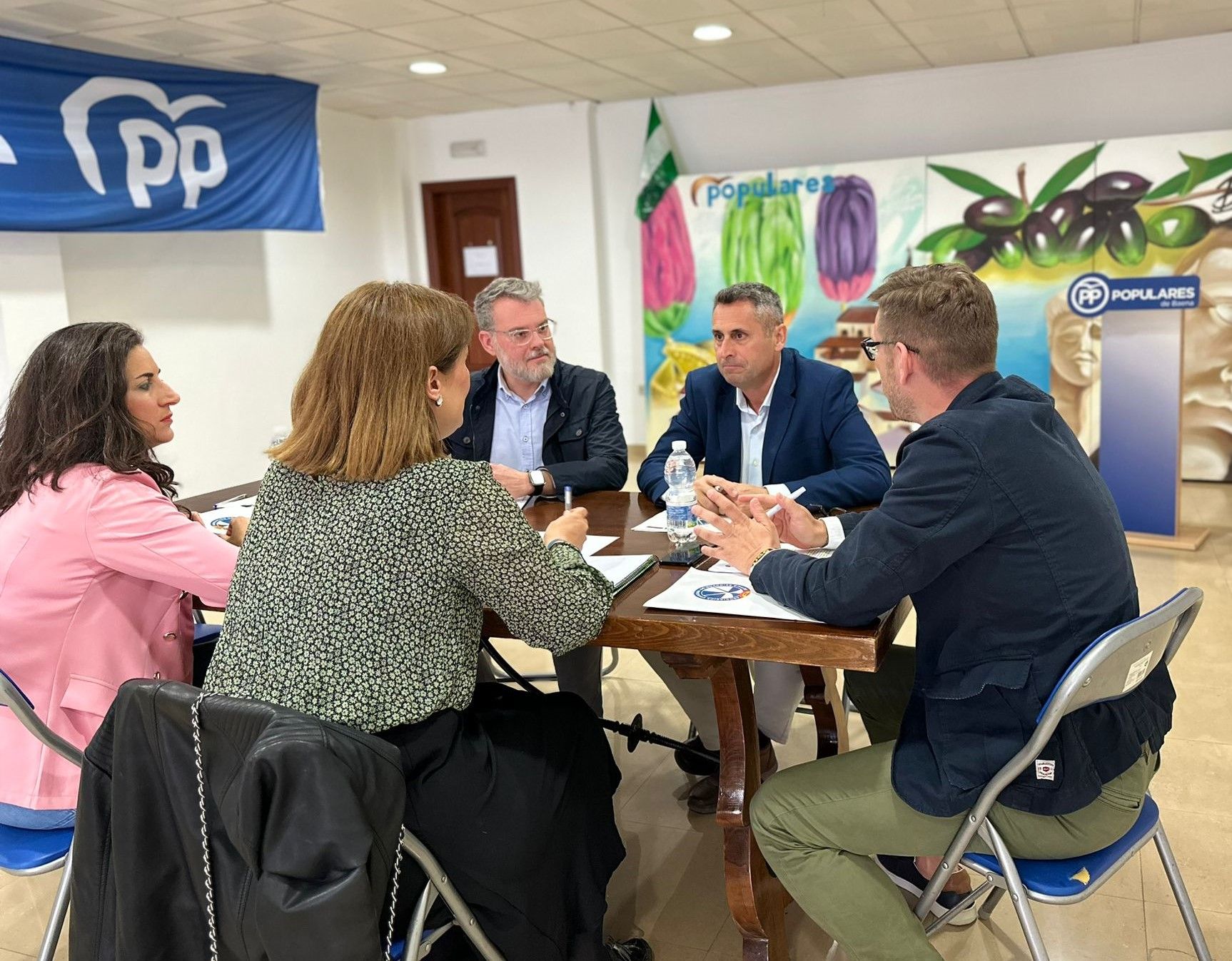 AUGC le traslada al PP de Baena sus propuestas para mejorar la seguridad ciudadana