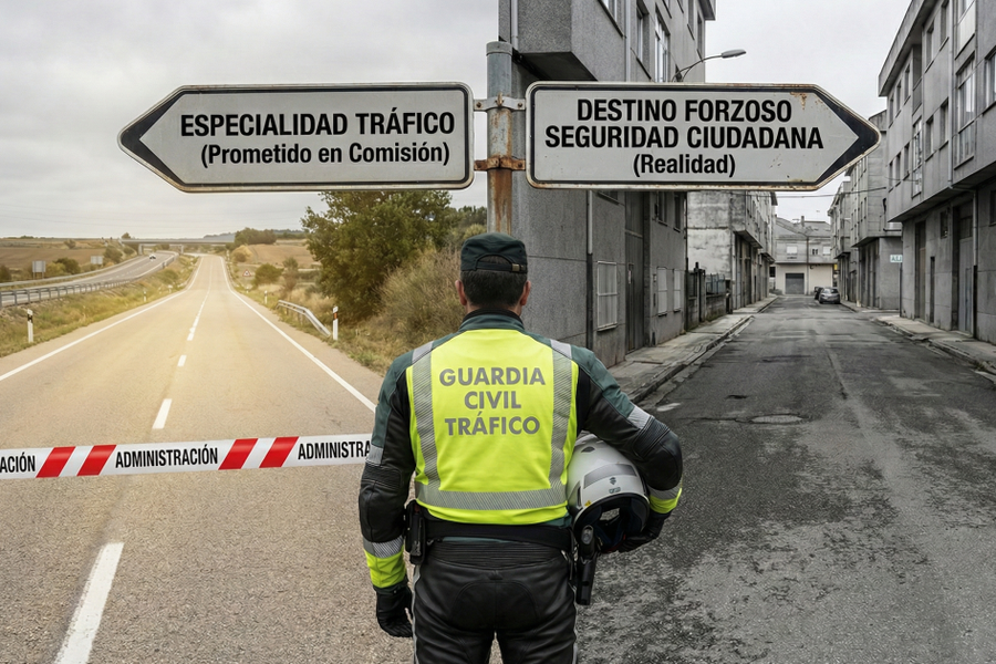AUGC denuncia el caos en la adjudicación de destinos: tráfico se queda sin especialistas por una gestión errática