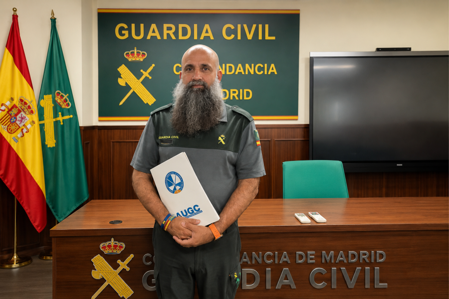 AUGC Madrid traslada en Tres Cantos las urgencias de la Comandancia: plantilla insuficiente, cuarteles deteriorados y malestar en Barajas