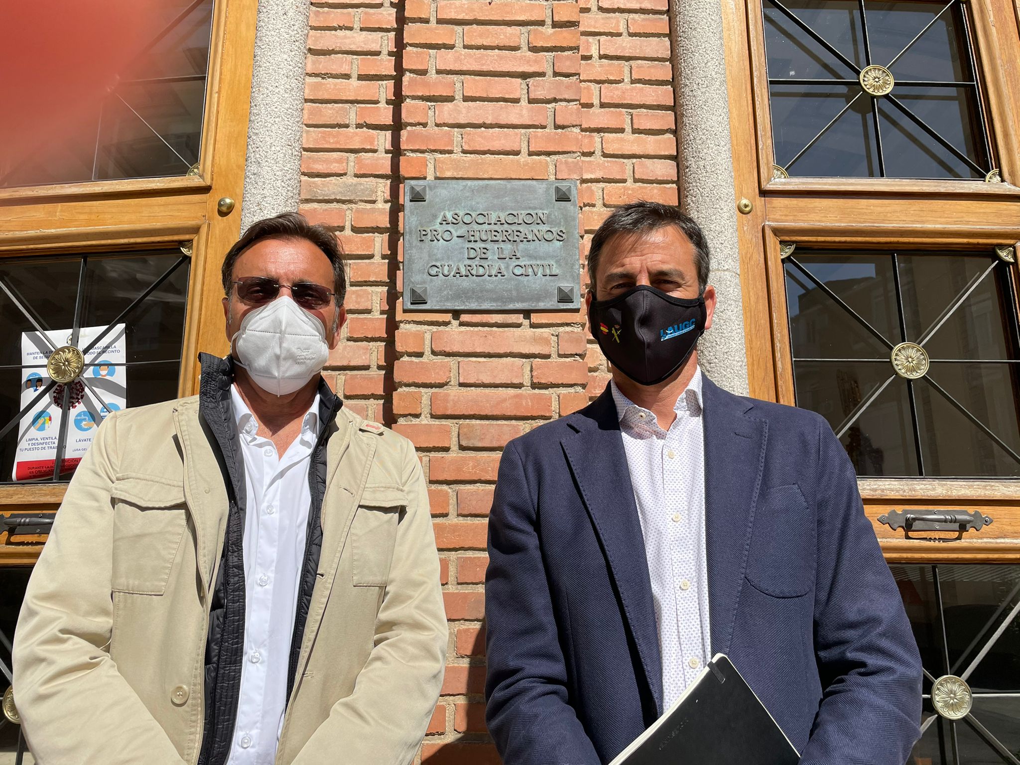 La Comisión de Retirados de AUGC se reúne con la Asociación Pro Huérfanos de la Guardia Civil