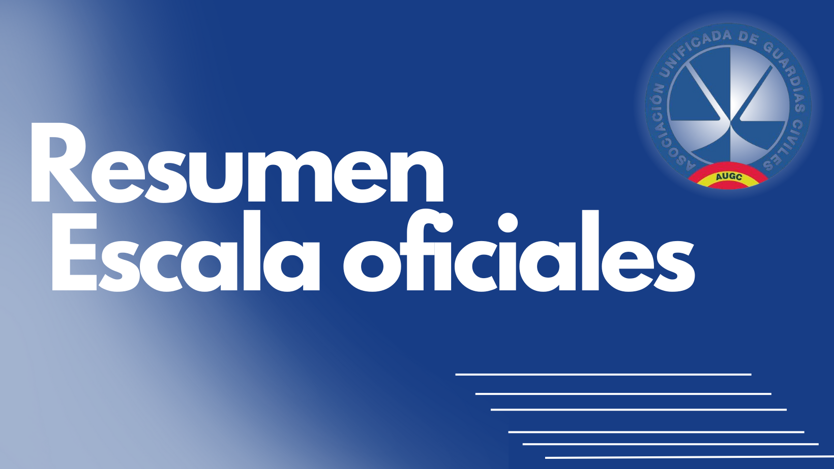 Resumen Grupo de Trabajo sobre normas de  evaluación, calificación y clasificación de formación para la incorporación a la escala de oficiales.