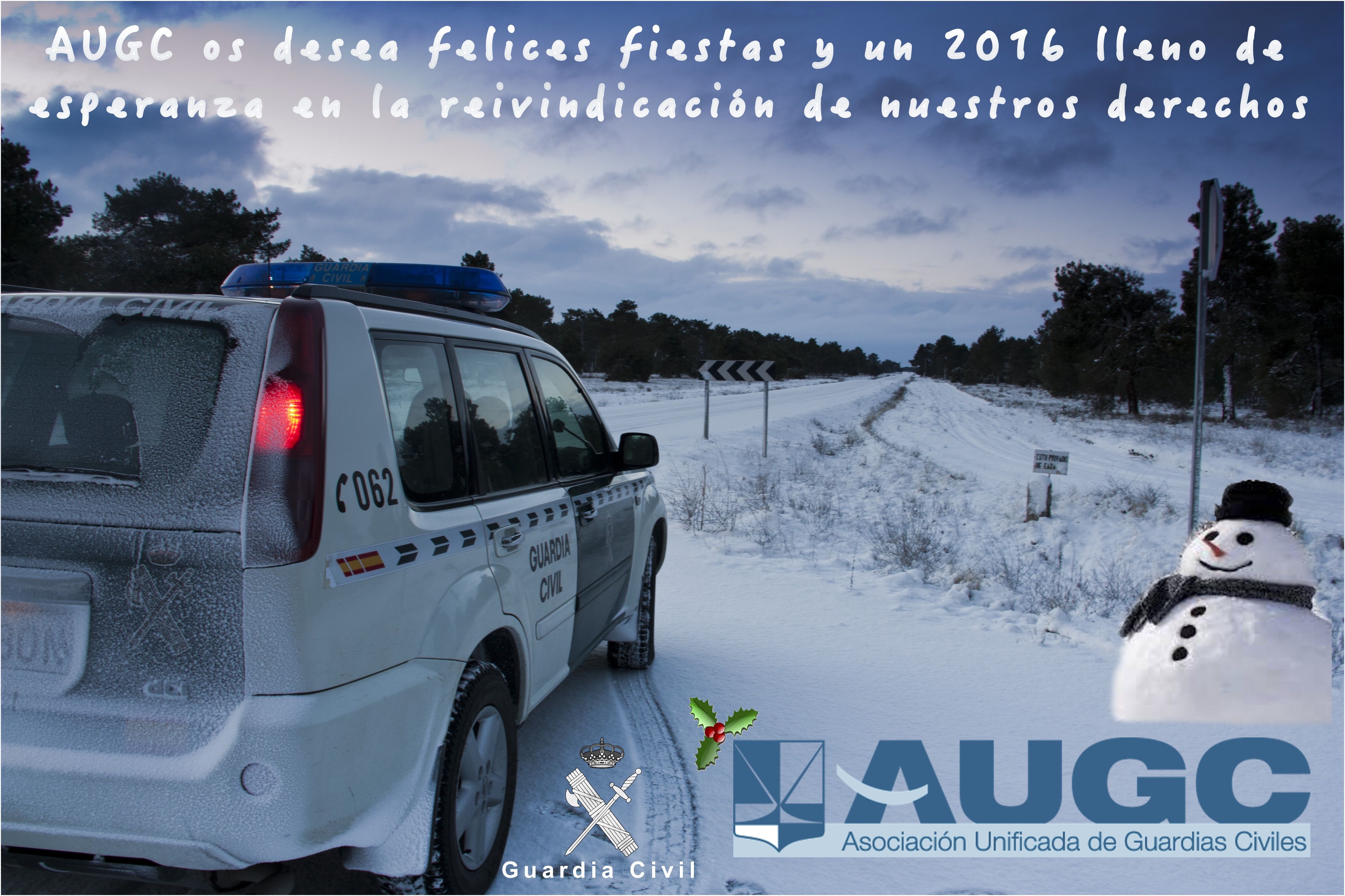 Desde AUGC os deseamos Felices Fiestas y un Año Nuevo lleno de esperanza