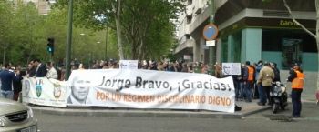 AUGC participa en la concentración de apoyo al presidente de AUME