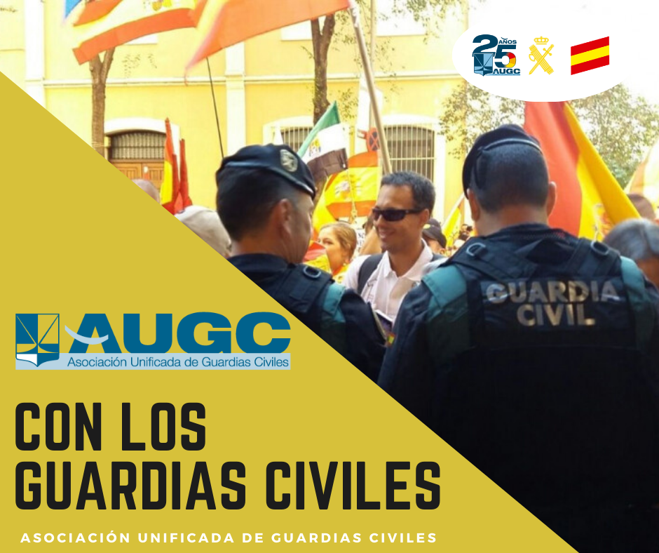 AUGC llevará a cabo la visita de varias unidades en Cataluña para interesarse por los problemas de los guardias civiles