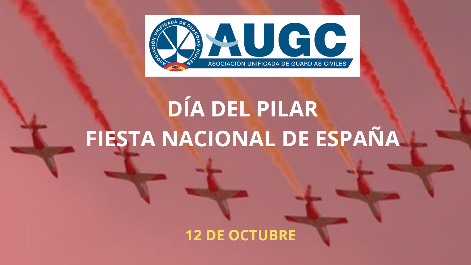 AUGC reivindica mejoras sociolaborales para los guardias civiles y critica la falta de avances en el Día de la Patrona
