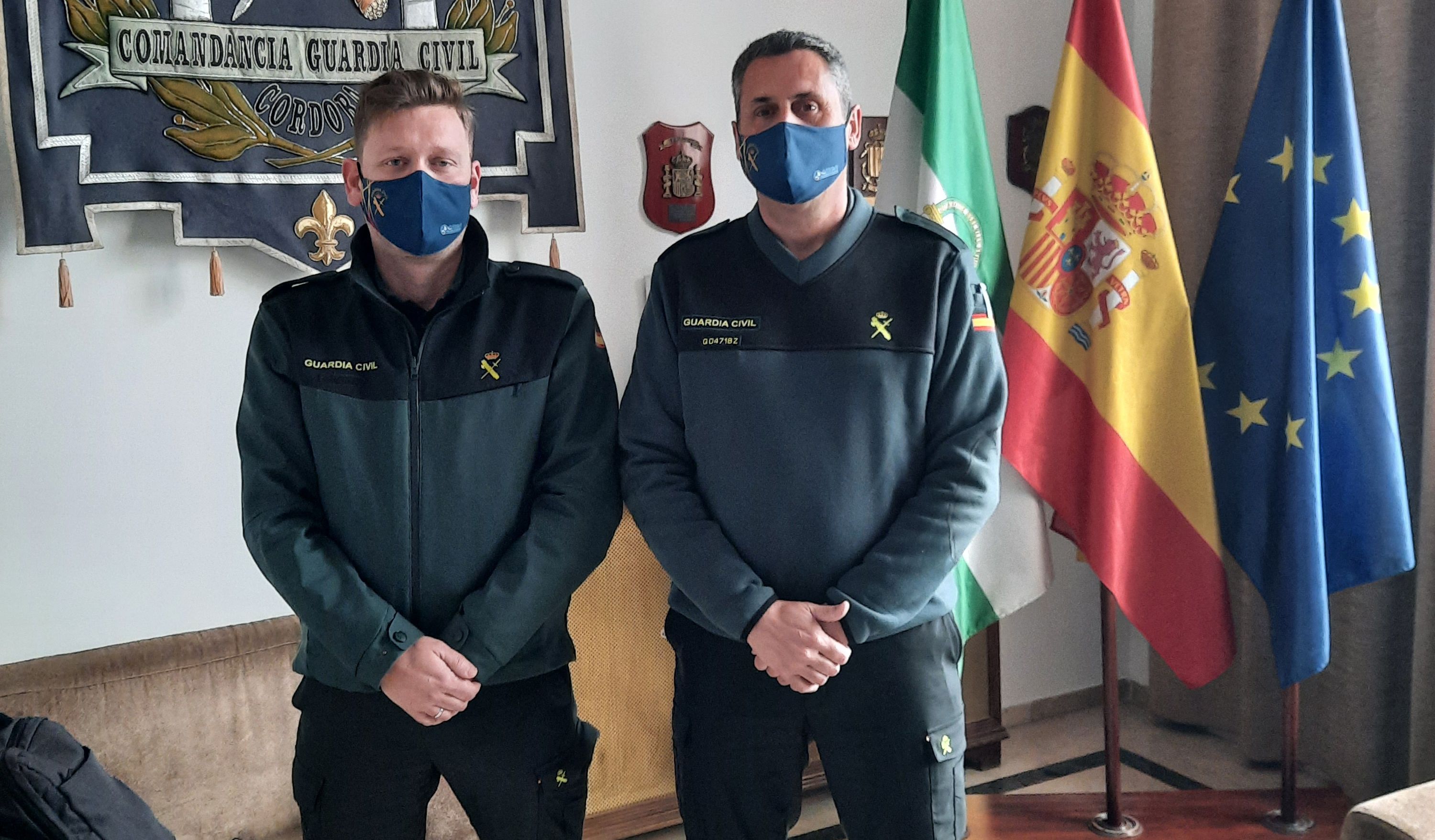 AUGC Córdoba asiste a la reunión del Jefe de la Comandancia con las Asociaciones profesionales