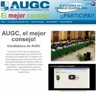 AUGC estrena nueva página web dedicada a las elecciones al Consejo