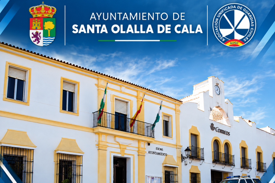 AUGC Huelva agradece al Ayuntamiento de Santa Olalla del Cala su respaldo unánime a la Guardia Civil frente al narcotráfico