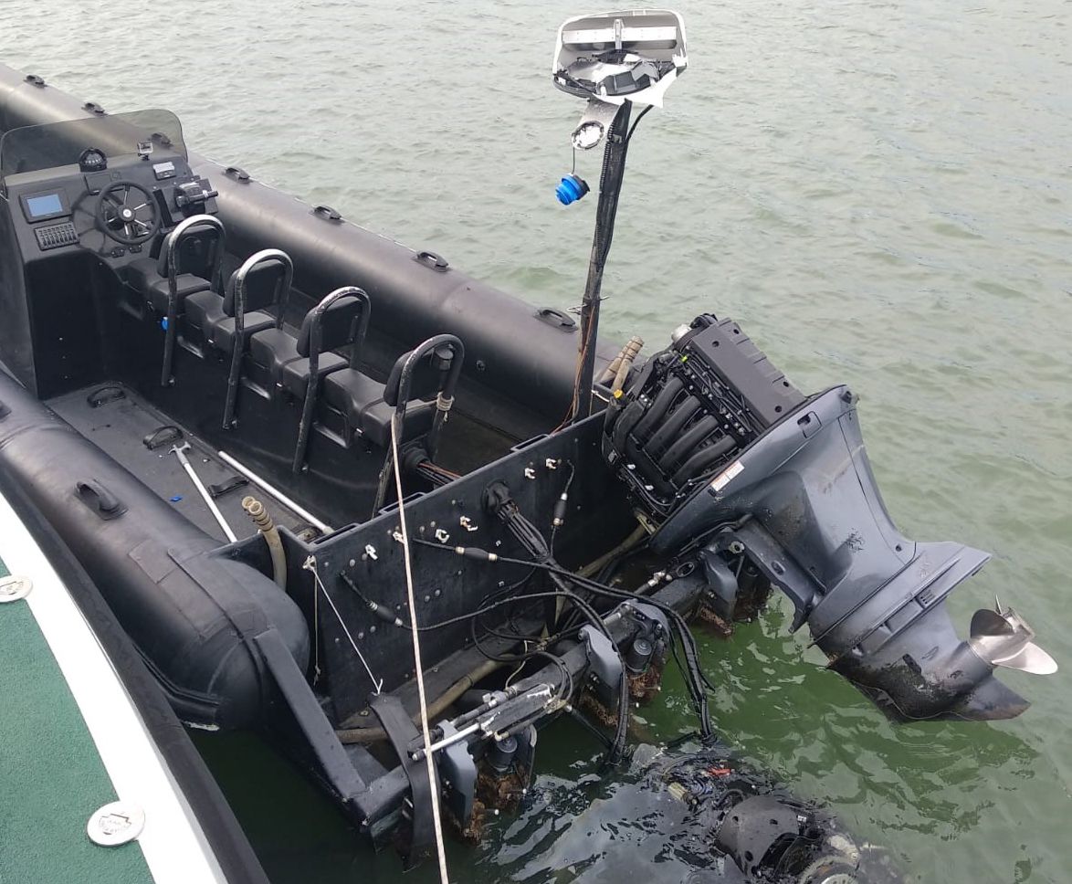 Nuevo Incidente en aguas del Estrecho entre una embarcación de la Guardia Civil y una narcolancha