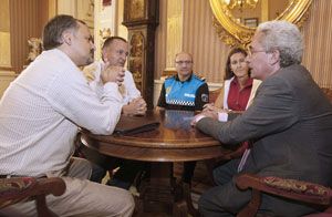 AUGC se reune con el Alcalde de Burgos para analizar la Seguridad