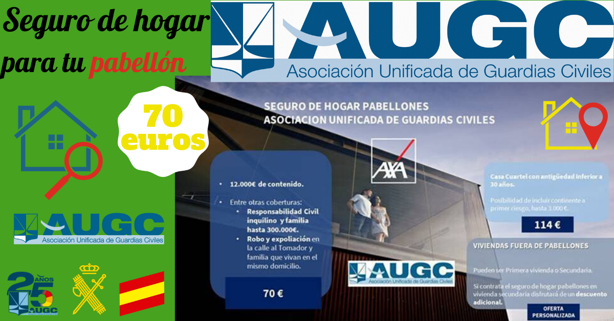 AUGC ofrece a sus afiliados la novedosa posibilidad de asegurar su vivienda oficial