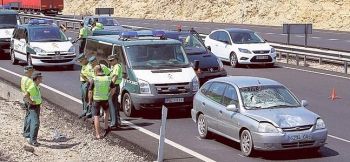 EL SUBSECTOR DE TRAFICO DE ALICANTE DE LUTO POR LA MUERTE DE UN COMPAÑERO EN ACTO DE SERVICIO. ES EL TERCERO EN LA COMUNIDAD VALENCIANA EN LO QUE VA DE AÑO, Y EL 322 EN ESPAÑA  DESDE LA FUNDACIÓN DE LA AGRUPACIÓN DE TRÁFICO.