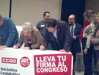 AUGC  FIRMA LA INICIATIVA POR EL EMPLEO DE UGT Y CCOO