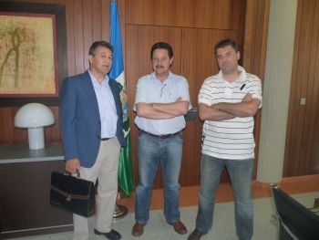 REUNIONES DE AUGC CON EL ALCALDE DE SAN PEDRO Y CON SUP/CCOO/UGT