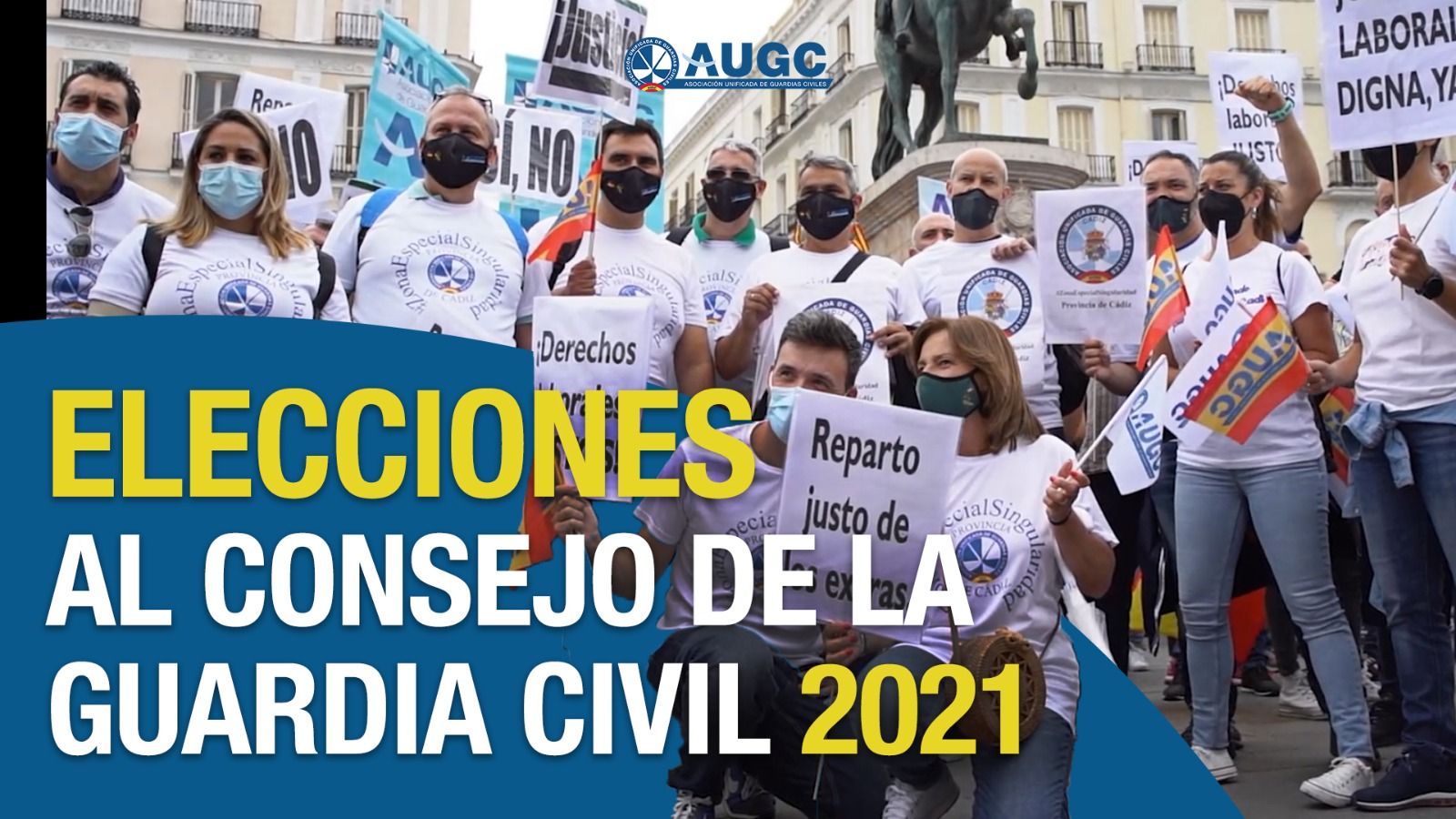 AUGC pone en marcha una web con toda la información relacionada con las elecciones al Consejo de la Guardia Civil