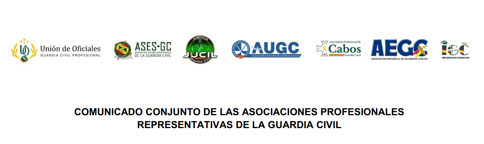 Las asociaciones de la Guardia Civil exigen al ministro del Interior y a la directora de la Guardia Civil una condena por las presiones a la UCO