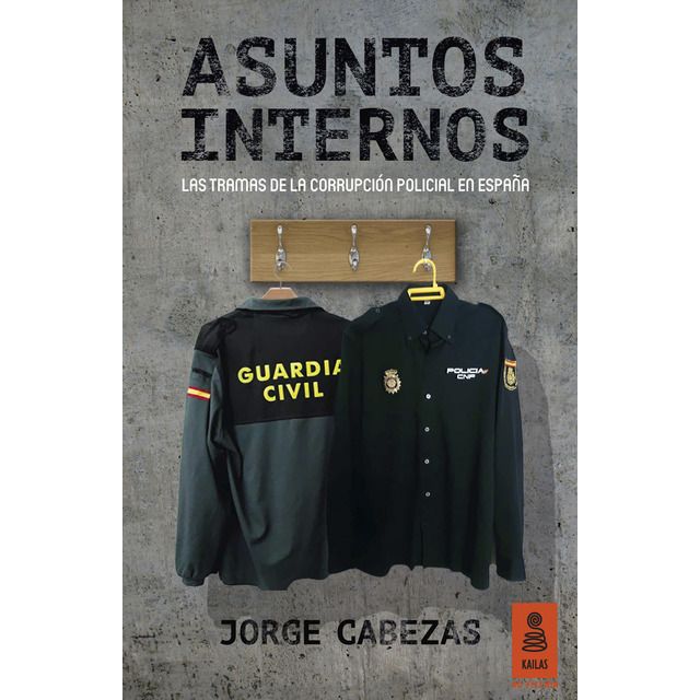 Alberto Moya estará en la presentación del libro ‘Asuntos Internos’, donde se desvelan las tramas de la corrupción policial en España