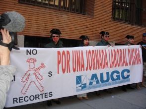CONCENTRACION DE GUARDIAS CIVILES EN DELEGACIONES DE GOBIERNO