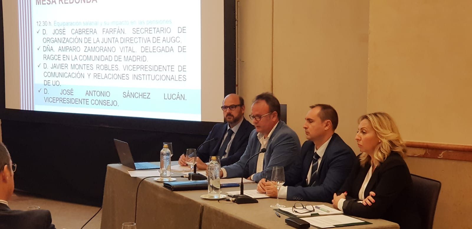 AUGC expone sus propuestas para luchar por mejoras reales de nuestras pensiones de clases pasivas