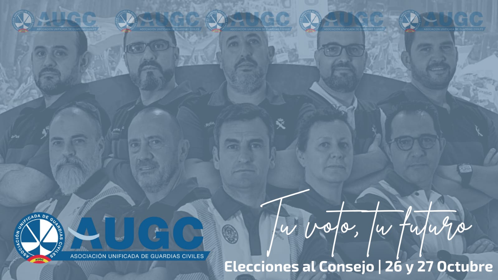 AUGC lanza una nueva campaña en redes sociales para promover el voto en las elecciones al Consejo