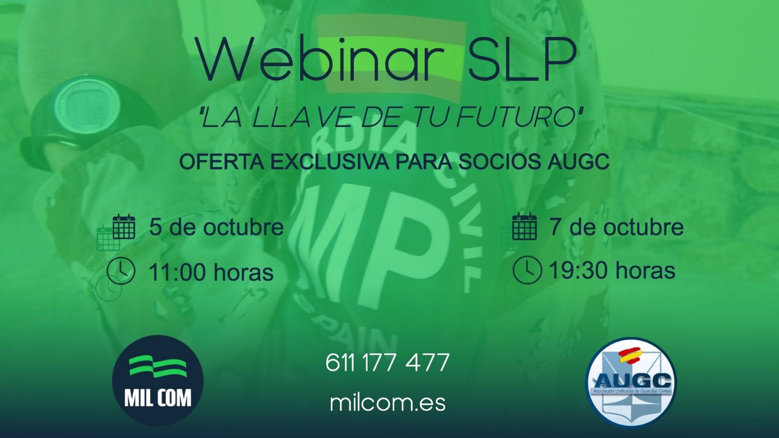 Sesiones informativas sobre cursos SLP para afiliados a AUGC