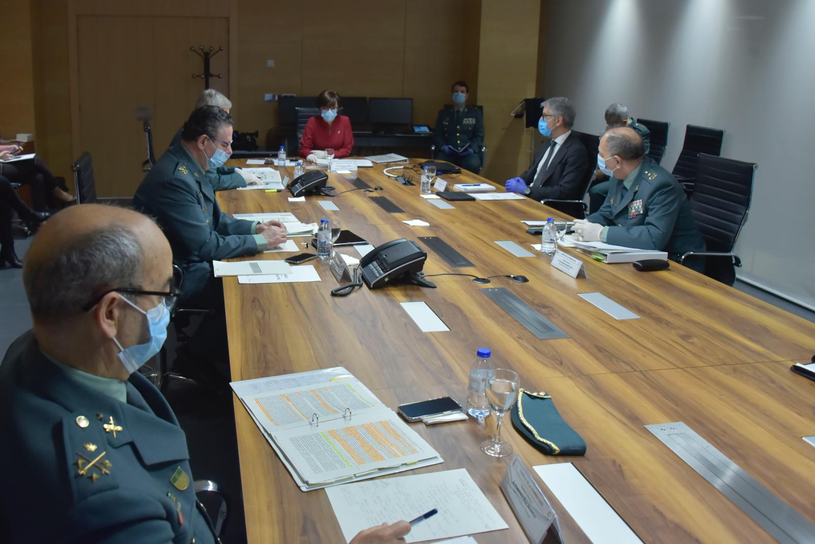 Resumen del Pleno Extraordinario del Consejo de la Guardia Civil para abordar la gestión de  la crisis sanitaria