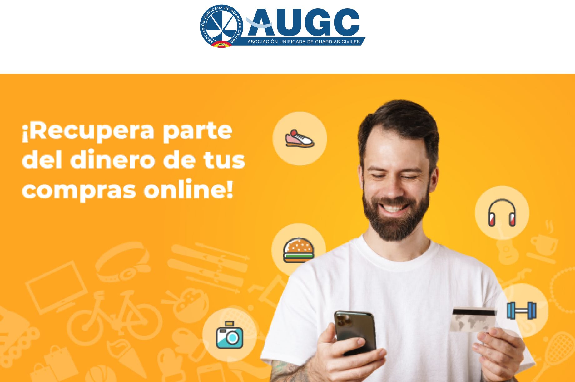 Recupera parte del dinero de tus compras 'on line' gracias a AUGC