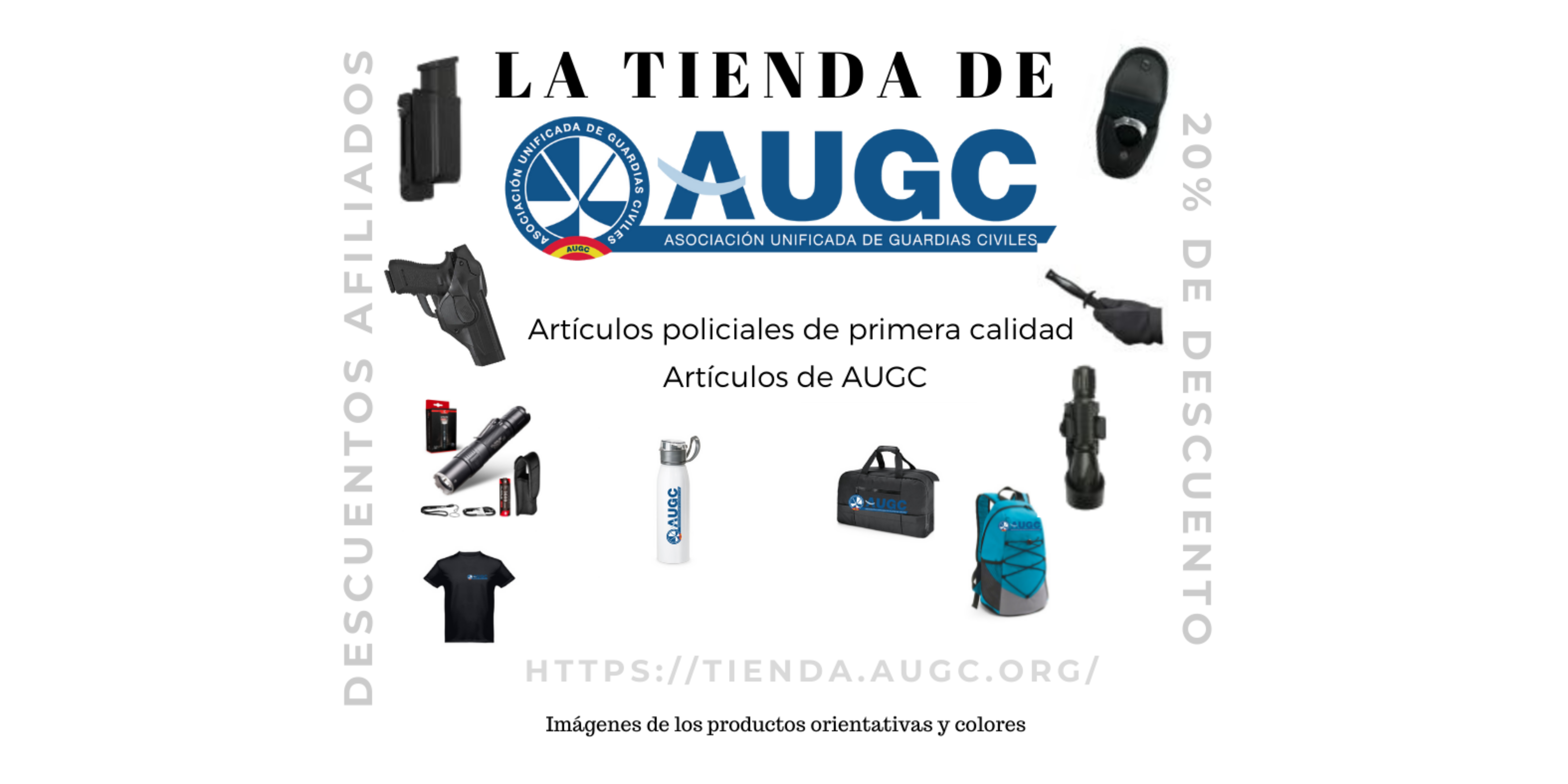 ¡No te lo pierdas! La Tienda Online de AUGC sigue ofreciendo ofertas exclusivas en productos policiales