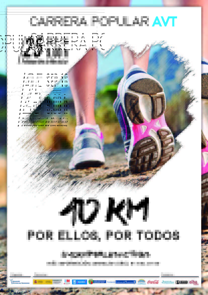 La AVT organiza una carrera popular para correr por las víctimas del terrorismo