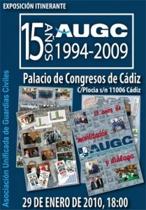 Inauguración en Cádiz de la Exposición Itinerante 15º Aniversario de AUGC