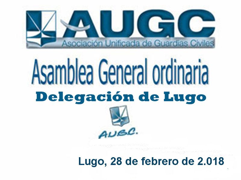CONVOCATORIA DE ASAMBLEA GENERAL ORDINARIA DELEGACIÓN DE LUGO