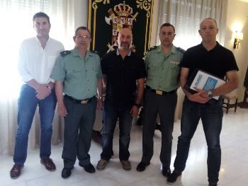Primer encuentro con el nuevo Jefe de la Comandancia de Jaén