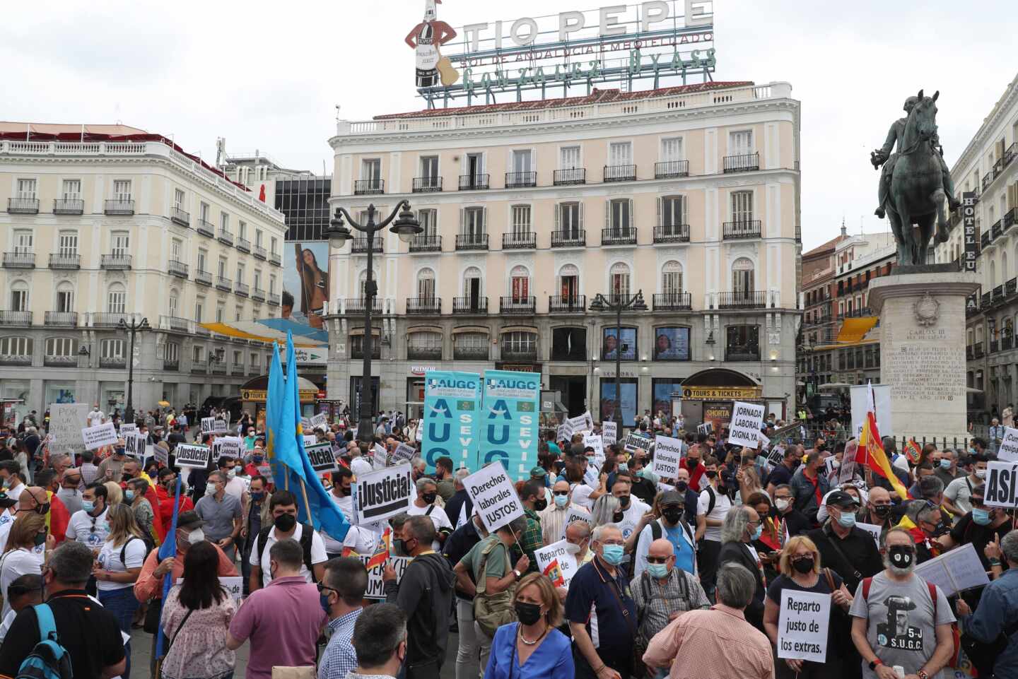Crece la expectación entre los afiliados ante la manifestación convocada por AUGC para el 18 de septiembre